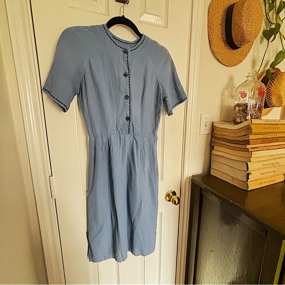 Vintage Blue Dress